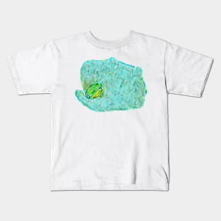 Portrait of a Frog Prince  V.2 Kids T-Shirt